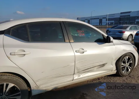 2020 Nissan Sentra Sv Xtronic Cvt z USA, uszkodzony, nr VIN 3N1AB8CV5LY305026